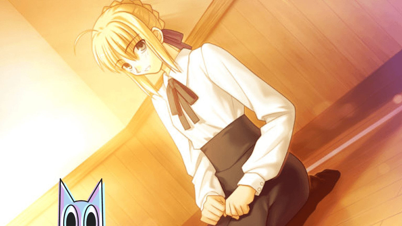 Bazett e Avenger na arte promocional do remaster de Fate/hollow ataraxia, celebrando o retorno da visual novel.