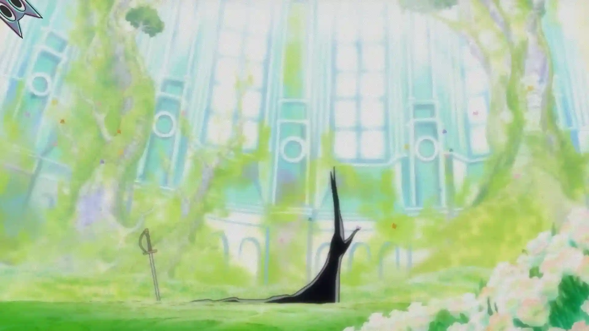 Silhueta de Imu, ilustrando os spoilers do capítulo 1162 de One Piece.