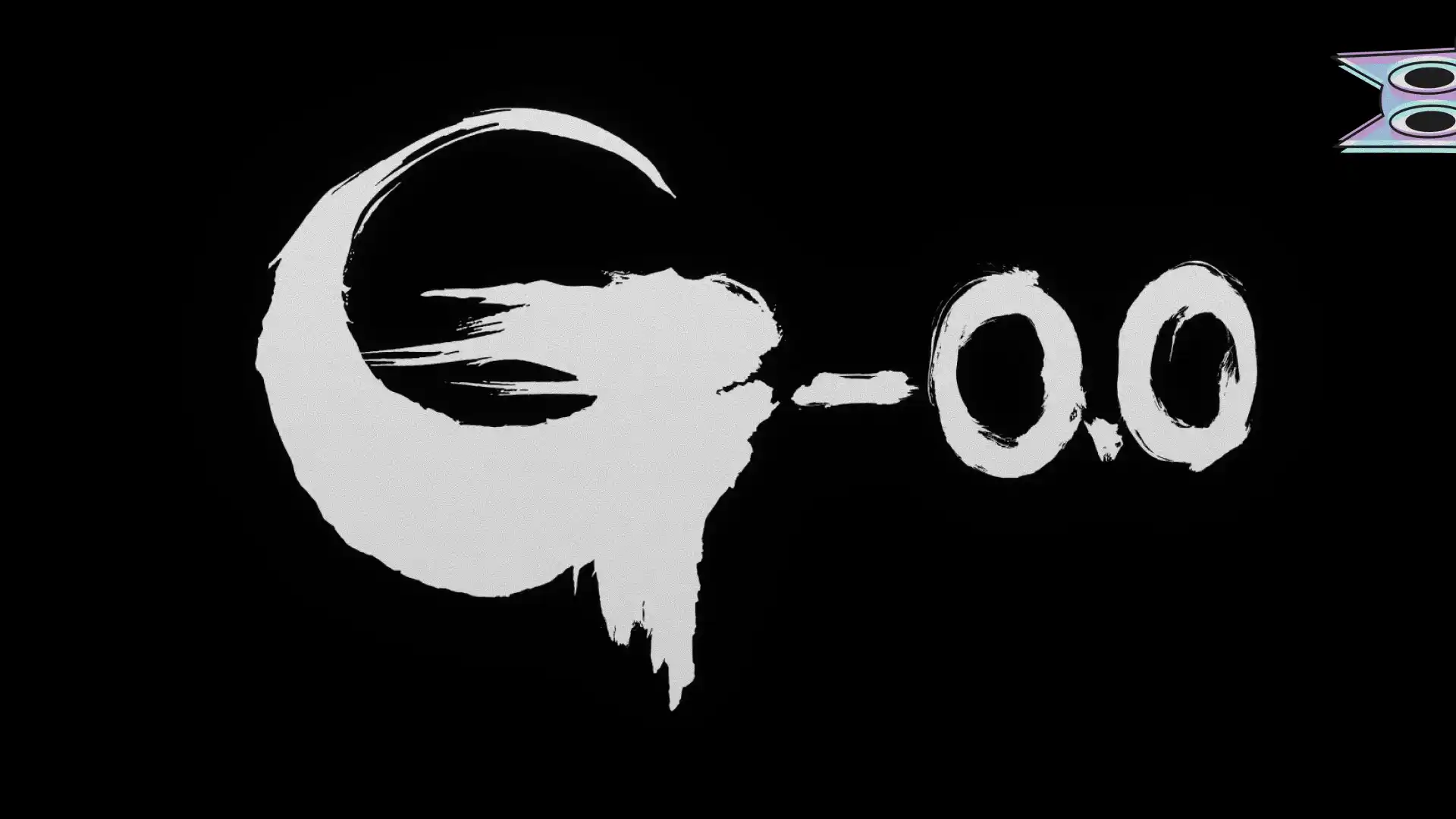 Pôster de anúncio do novo filme Godzilla: Minus Zero, mostrando o título sobre uma imagem sombria do kaiju.