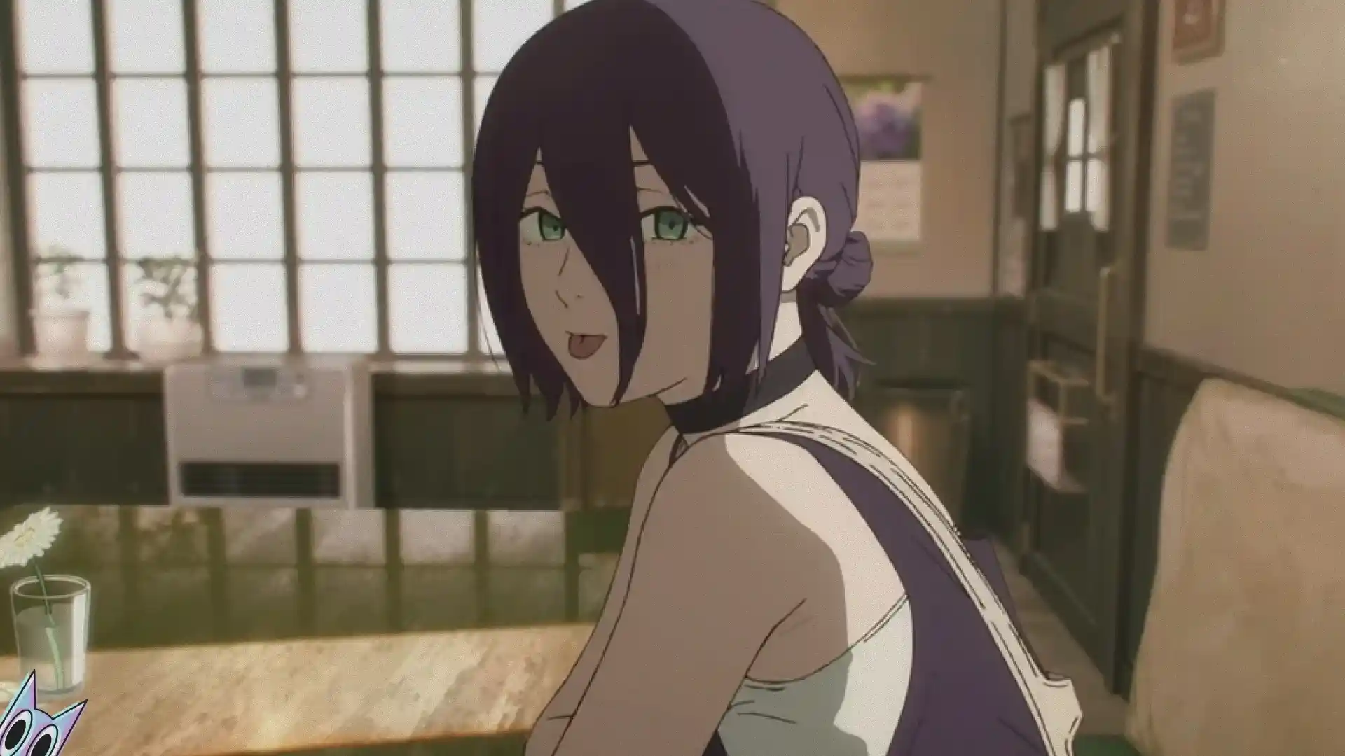 Reze em uma cena do filme