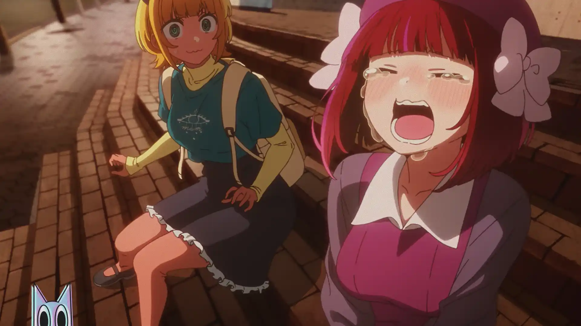 Pôster oficial da 3ª temporada de Oshi no Ko, destacando o Arco da Peça Teatral 2.5D.