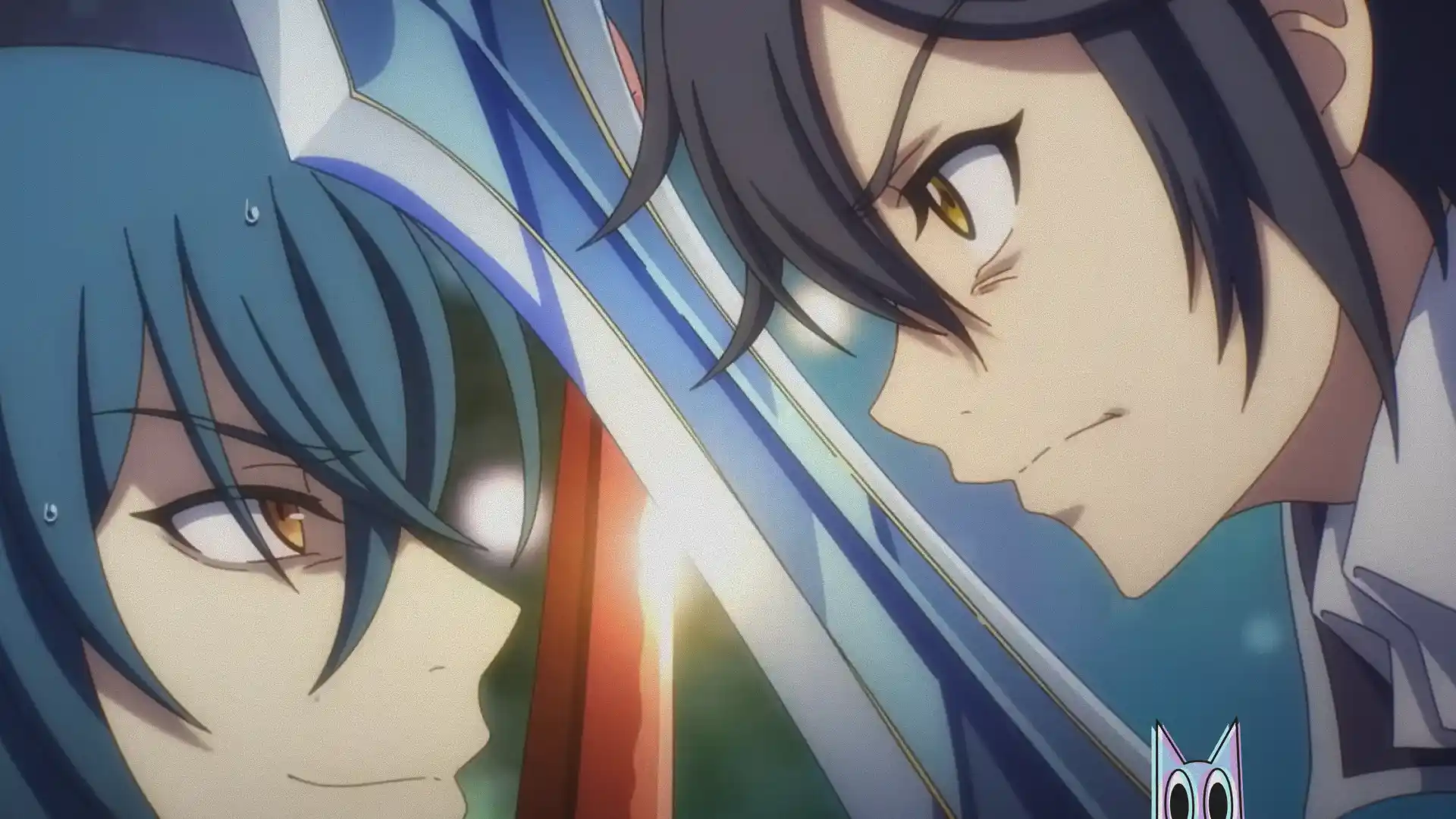 A nova imagem promocional (key visual) do anime O Mago da Corte Banido.