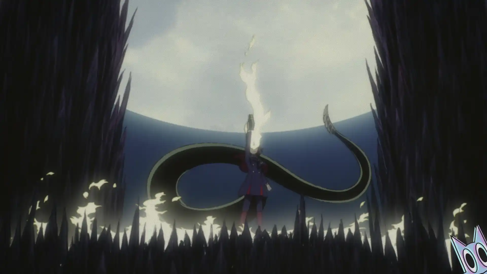 Clevatess segurando o livro de Toah em destaque na arte oficial da segunda temporada do anime.